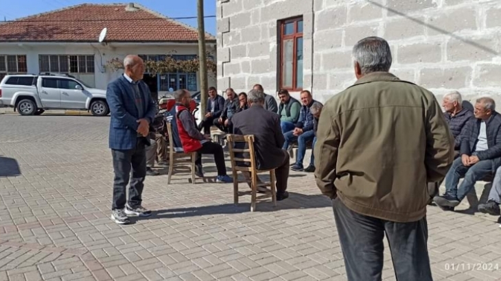 Çatin'de tarımda yeni dönem toplantısı yapıldı